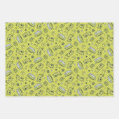 Scooby Snacks Galore Checker Pattern Inpakpapier Vel (Voorkant)
