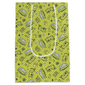 Scooby Snacks Galore Checker Pattern Medium Cadeauzakje (Achterkant)