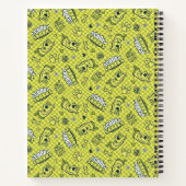 Scooby Snacks Galore Checker Pattern Notitieboek (Achterkant)