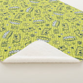 Scooby Snacks Galore Checker Pattern Sherpa Deken (3/4)