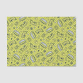 Scooby Snacks Galore Checker Pattern Tissuepapier (Voorkant)