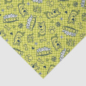 Scooby Snacks Galore Checker Pattern Tissuepapier (Detail)