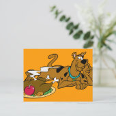 Scooby Thanksgiving 06 Feestdagenkaart (Staand voorkant)