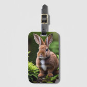 Scooby the Dwarf Bunny: Een kleine bal van vreugde Bagagelabel (Voorkant (verticaal))