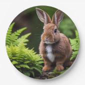 Scooby the Dwarf Bunny: Een kleine bal van vreugde Papieren Bordje (Voorkant)