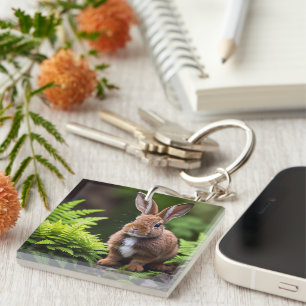 Scooby the Dwarf Bunny: Een kleine bal van vreugde Sleutelhanger