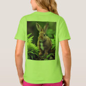 Scooby the Dwarf Bunny: Een kleine bal van vreugde T-shirt (Achterkant)