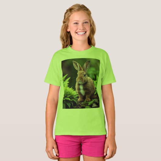 Scooby the Dwarf Bunny: Een kleine bal van vreugde T-shirt (Voorkant volledig)