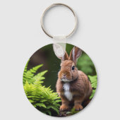 Scooby The Dwarf Bunny Rabbit, Keyring Sleutelhanger (Achterkant)