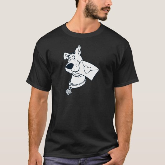 Scooby-Valentijnsdag T-shirt (Voorkant)