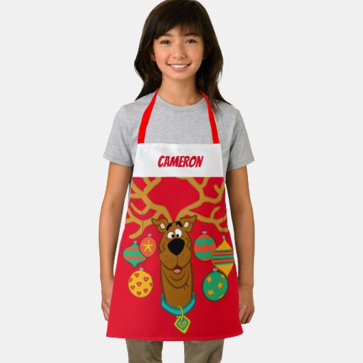 Scooby van de rendiermachine schort (Insitu)