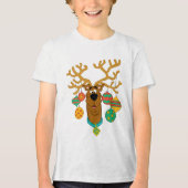 Scooby van de rendiermachine Tri-Blend shirt (Voorkant)