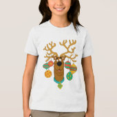 Scooby van de rendiermachine Tri-Blend shirt (Voorkant)