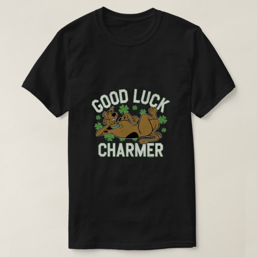ScoobyDoo St Patricks Day Good Luck Charmer Long S T-shirt (Design voorkant)