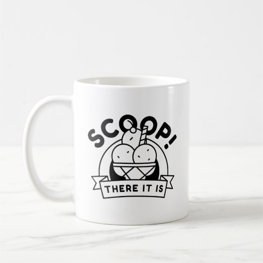 Scoop daar is het koffiemok (Links)