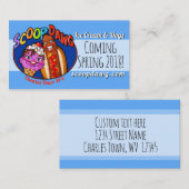 Scoop Dawg -  kaart Visitekaartje (Voorkant / Achterkant)