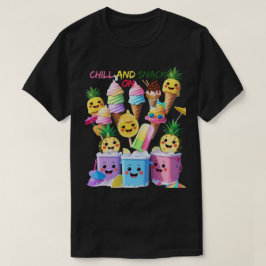 Scoop, Sip, Smile – Summer Treats Tee T-shirt