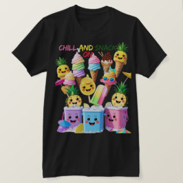 Scoop, Slurp, Lach – Zomer Lekkernijen T-shirt