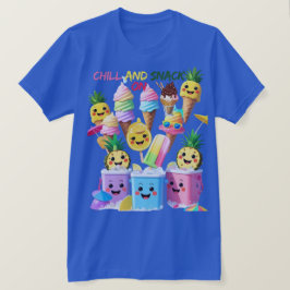 Scoop, Slurp, Lach – Zomer Lekkernijen T-shirt