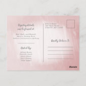 Scooped Ice Cream Theme Shower-uitnodiging Briefkaart (Achterkant)