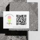 Scooped Up Ice Cream Vrijgezellenfeest Registry Informatiekaartje