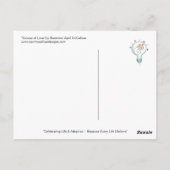 SCOOPS of LOVE Briefkaart by April McCallum (Achterkant)