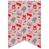 Scoops & Snoots party bunting flags Vlaggetjes (Derde vlag)