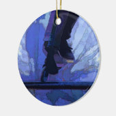 Scoot Booter - Stuntscooter kunstwerk Keramisch Ornament (Links)