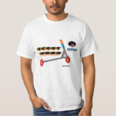 SCOOT HARD-pro scooter T-shirt (Voorkant)