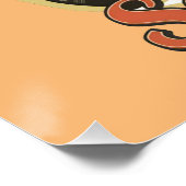 scoot in stijl glanzend Poster (Hoek)