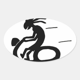 Scootapelli Ovale Sticker