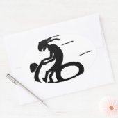 Scootapelli Ovale Sticker (Envelop)