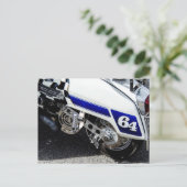 Scooter #49 briefkaart (Staand voorkant)