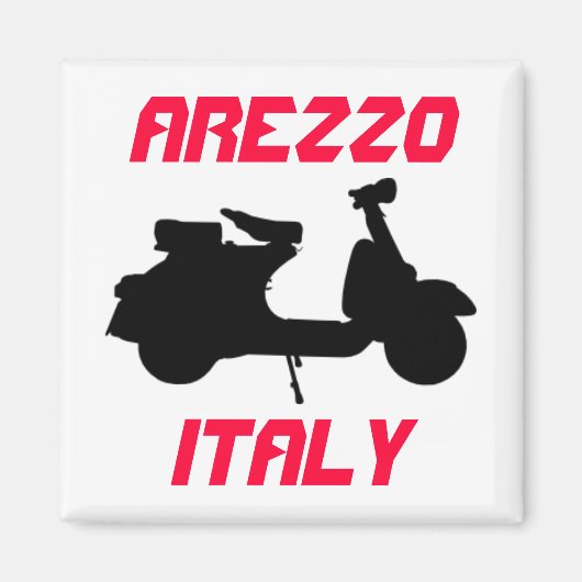 Scooter, Arezzo, Italië Magneet (Voorkant)