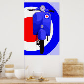 Scooter Art 3 Huge Print (Keuken)