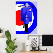 Scooter Art 3 Huge Print (Thuiskantoor)