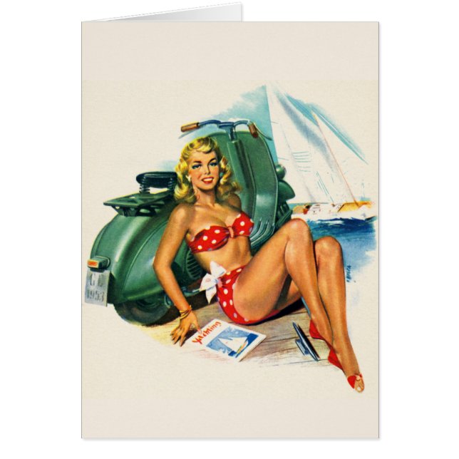 Scooter Beauty uit de midden eeuw (Voorkant)