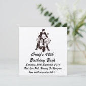  scooter Boy Birthday nodig Kaart (Staand voorkant)