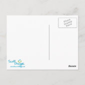  scooter briefkaart (Achterkant)