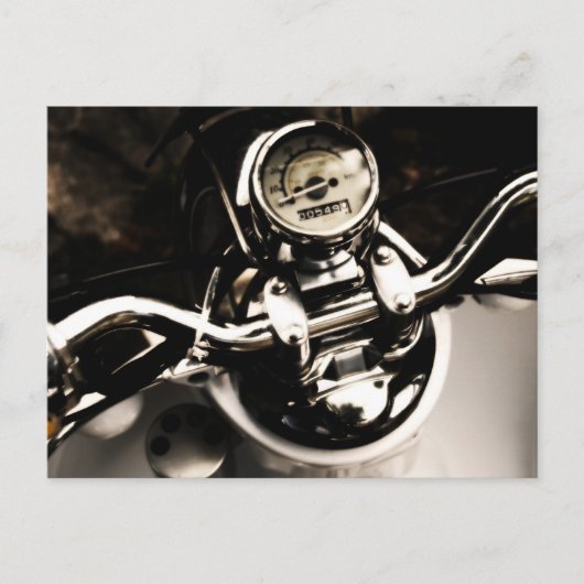  scooter briefkaart (Voorkant)