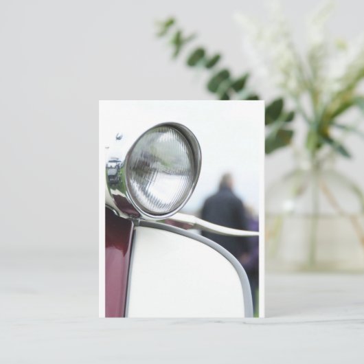 Scooter Briefkaart (Staand voorkant)