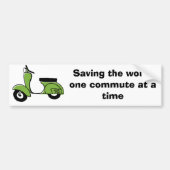 scooter bumpersticker (Voorkant)