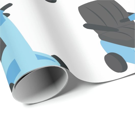 Scooter Cadeaupapier (Rol Hoek)