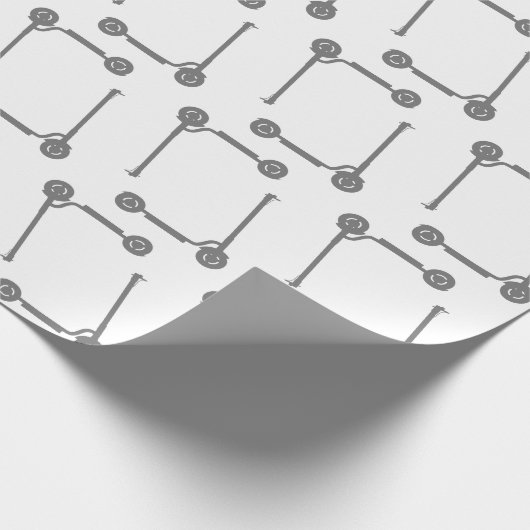 scooter cadeaupapier (Hoek)