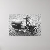 Scooter Canvas Afdruk (Voorkant)