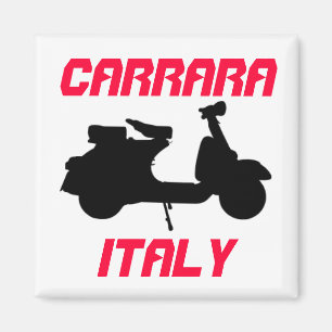 Scooter, Carrara, Italië Magneet