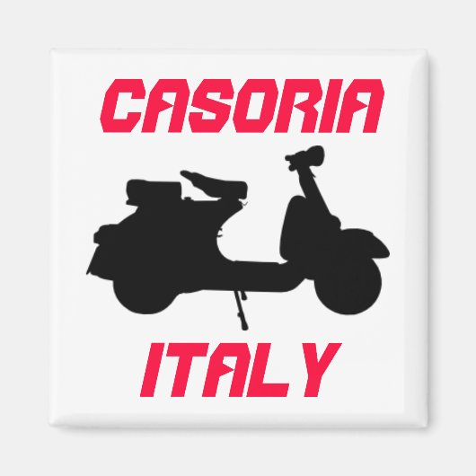 Scooter, Casoria, Italië Magneet (Voorkant)