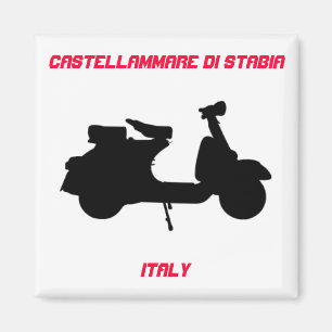 Scooter, Castellammare di Stabia, Italië Magneet