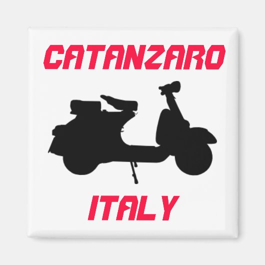 Scooter, Catanzaro, Italië Magneet (Voorkant)