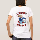 Scooter Chick T-shirt (Achterkant)